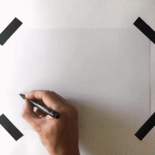 画logo有几种画法,一笔就能画出来logo