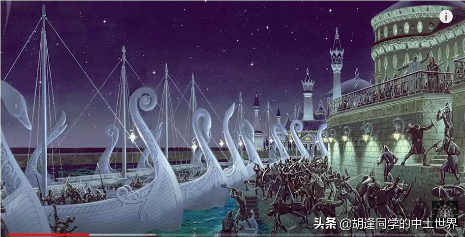 中土第一纪元最强的精灵王国,中土世界第一纪元高清地图