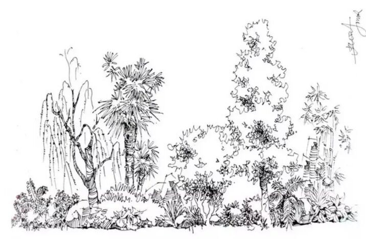 速写风景初学者入门教程炭笔,6-12岁儿童风景速写课程入门网课