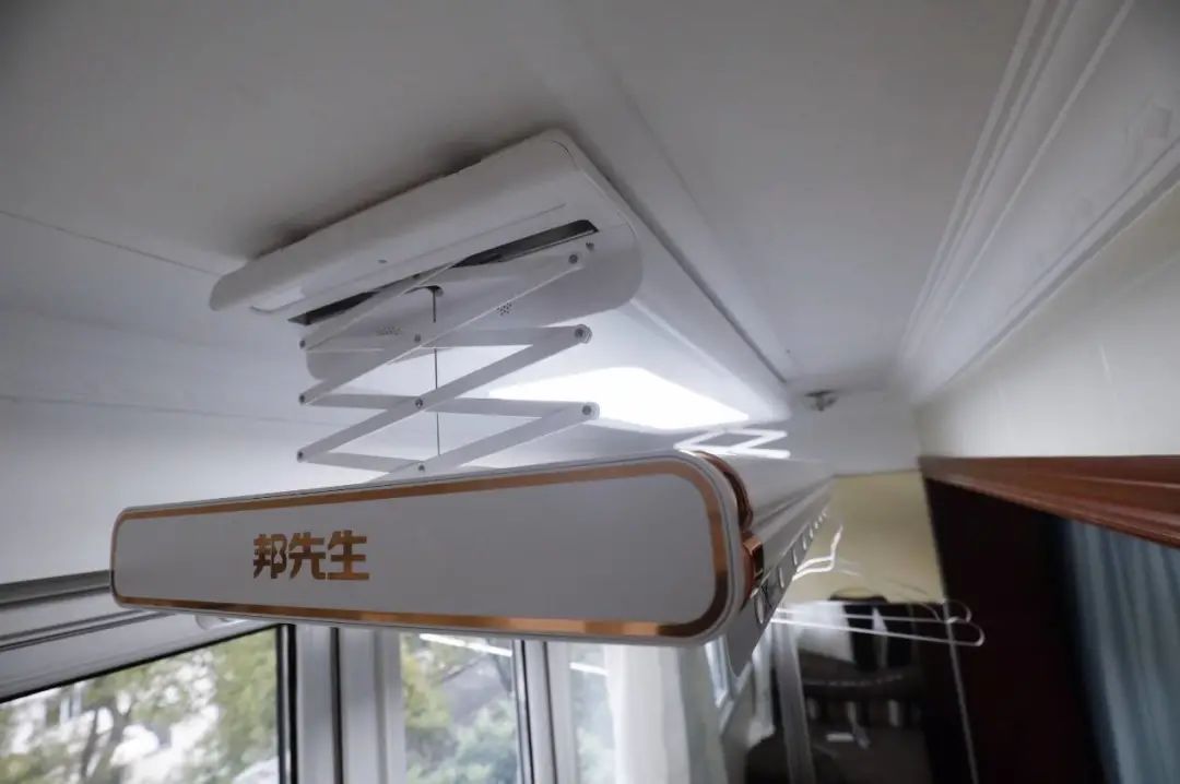 邦先生s31隐形晾衣架安装,邦先生m31晾衣架