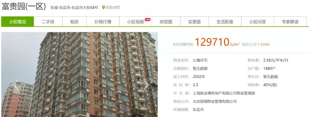 东城区近期二手房,东城区二手房5月份价格趋势