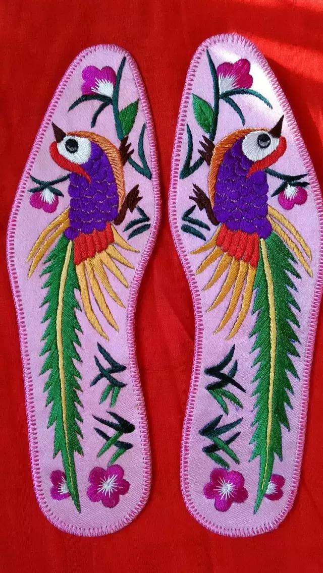 指尖飞舞鞋垫,100款惊艳手工鞋垫