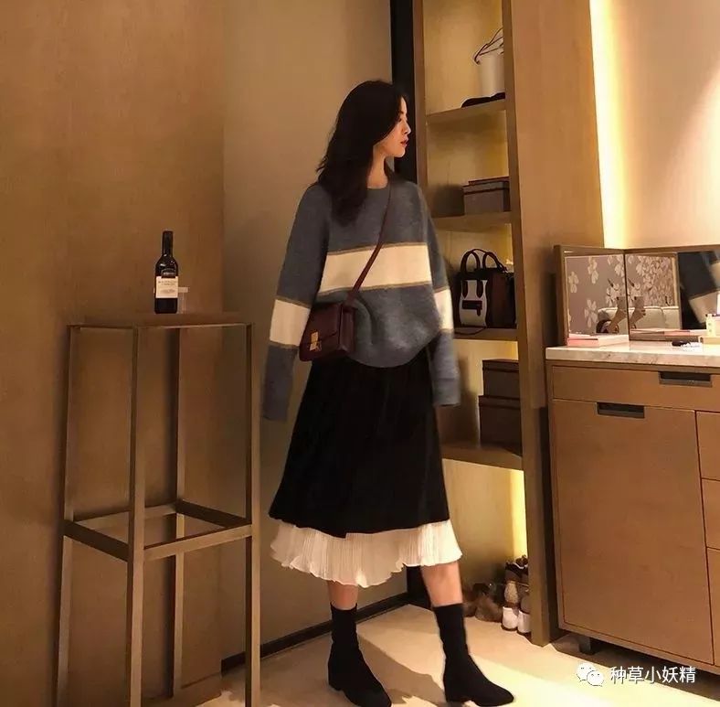 秋季必备软糯条纹毛衣超舒服,秋冬款必备毛衣视频