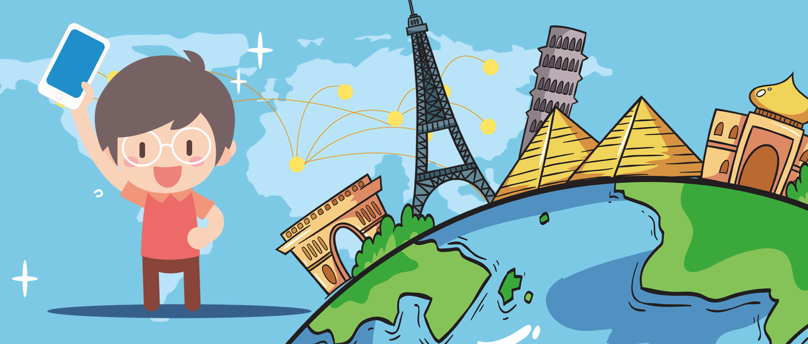 朋友圈带你环游世界,朋友圈环游世界p图