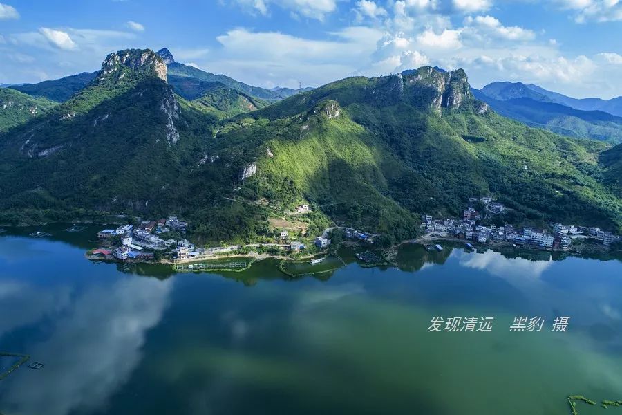 清远高山上的绝美湖泊,广东清远绝美湖泊