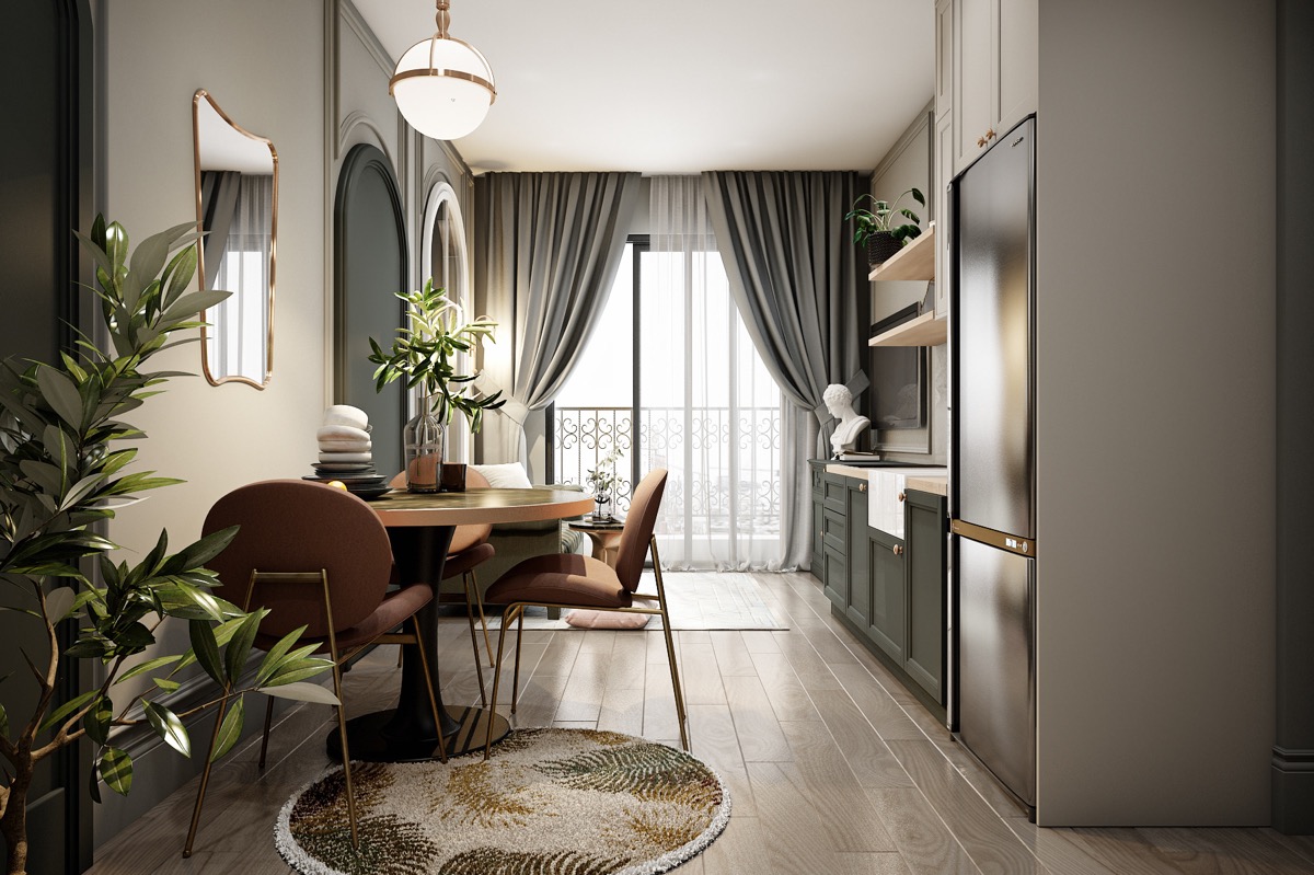 一室一厅小公寓怎么装修好看,一字型小公寓装修设计30平方米