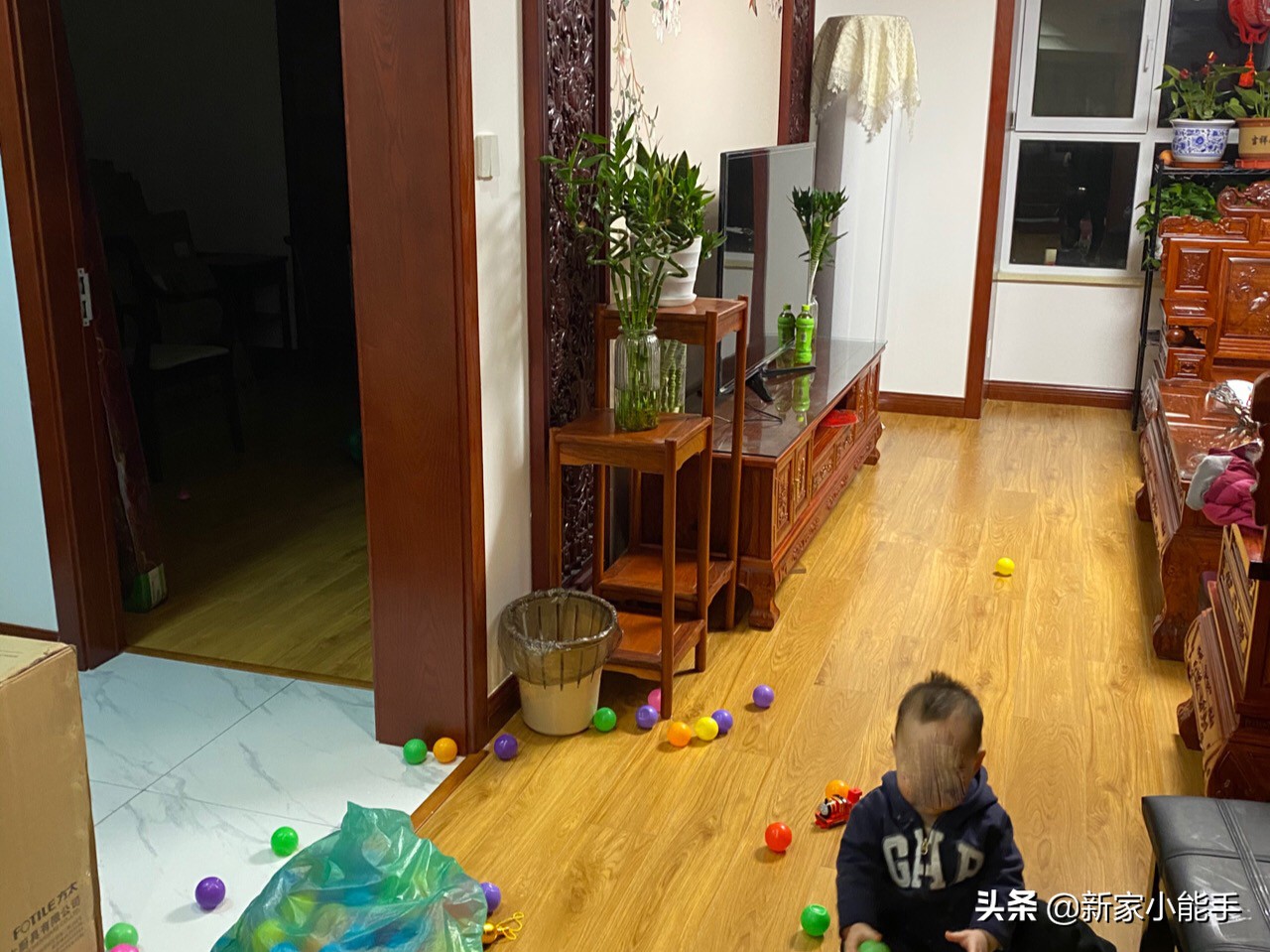 花了一年装修的新中式，效果很漂亮，一家人幸福入住特别高兴