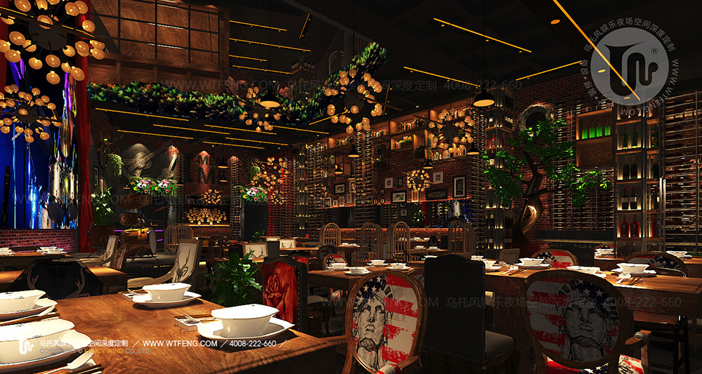 餐吧设计墙壁,餐吧设计商用