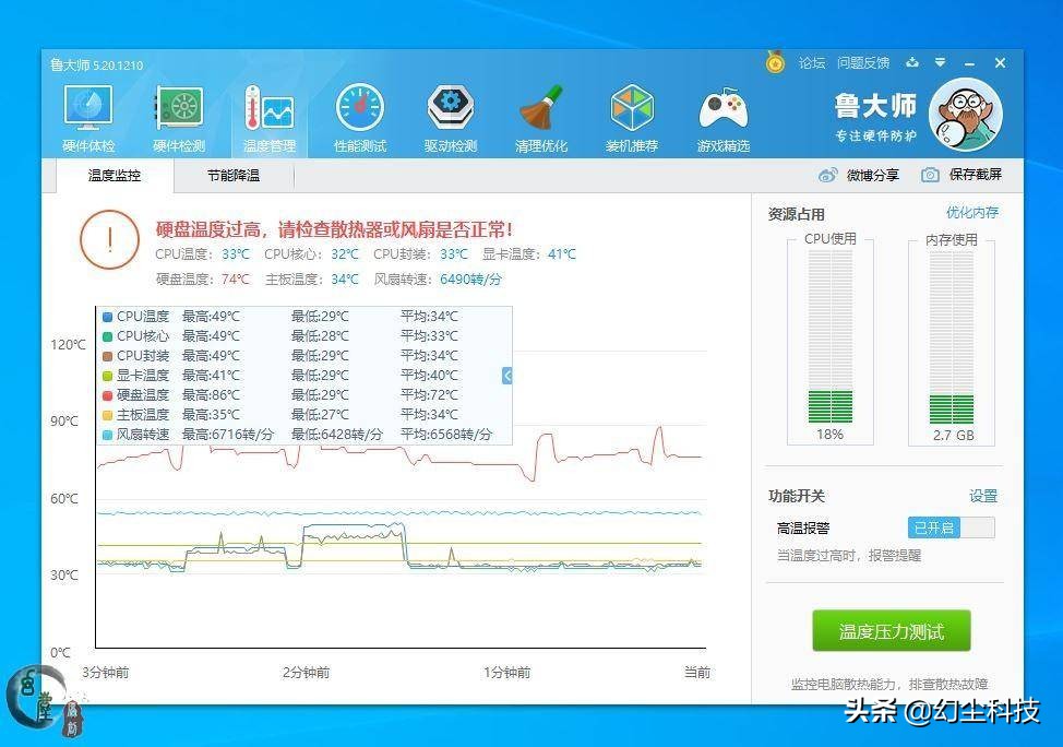 温度低的ssd,ssd85度怎么降温