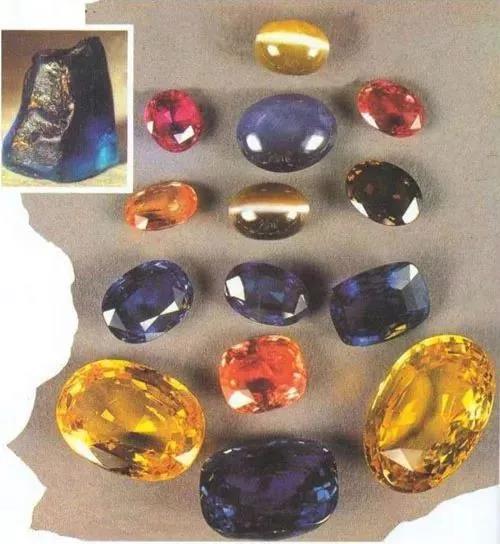 蓝宝石中的姐妹宝石,蓝宝石祖母绿宝石