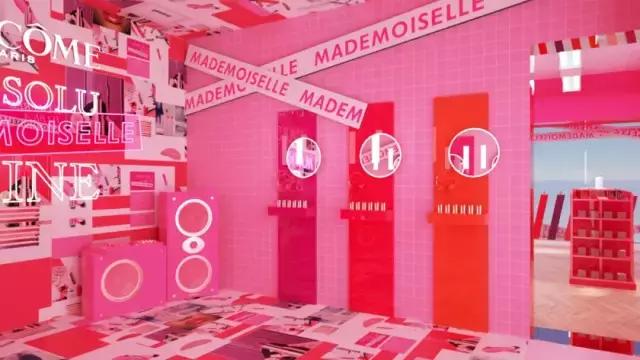 兰蔻菁纯小姐限时美妆店｜打卡圣地