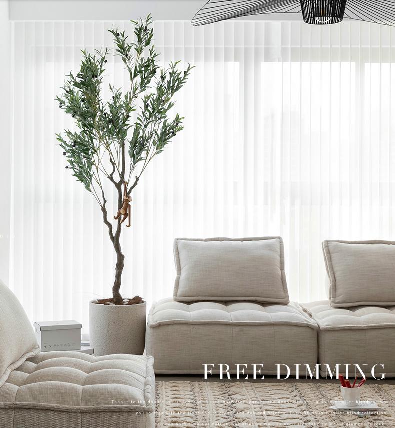 垂直帘和梦幻窗帘怎么选,垂直帘用什么束带