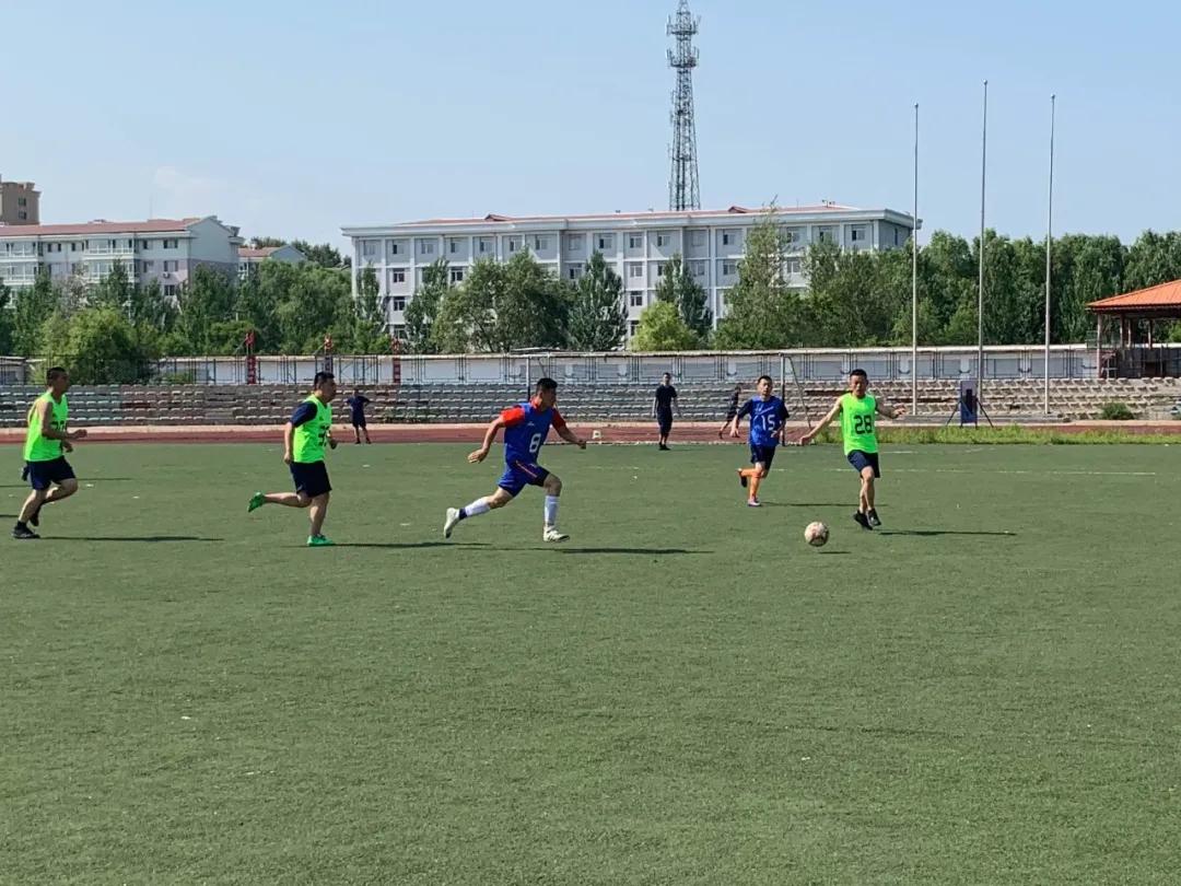 纪念七一建*党**99周年系列活动——佳木斯市消防救援支队举办“佳蓝杯”足球对抗赛