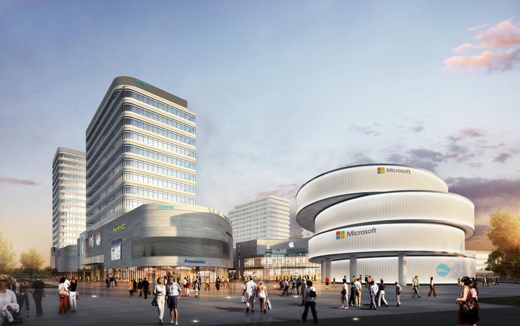 奔走相告,经开区铜锣湾广场