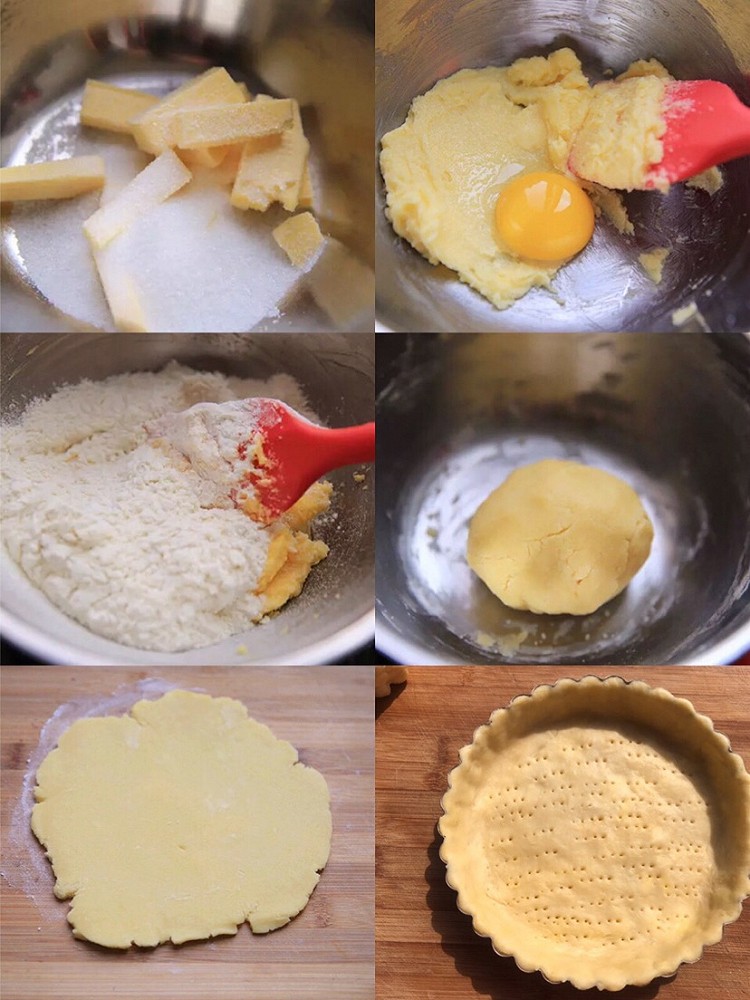 抹茶芝士挞制作教程,芝士酸奶桃胶挞做法