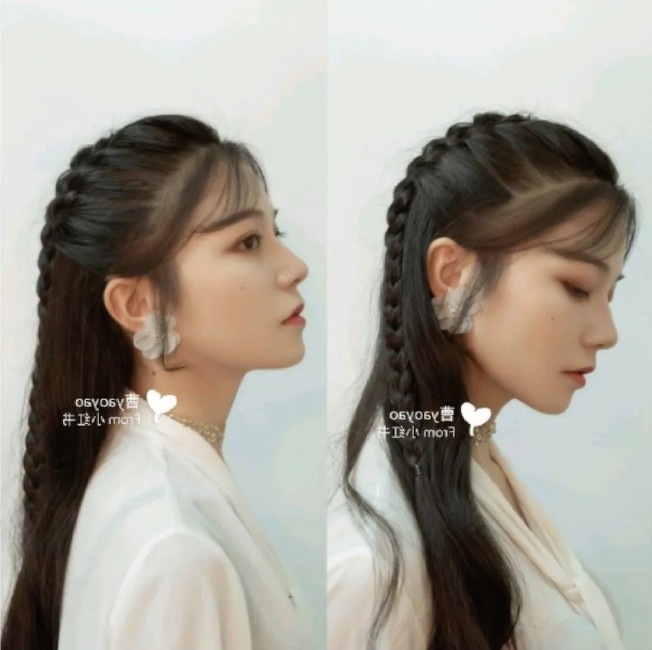 德鲁纳酒店iu编发,iu德鲁纳同款编发