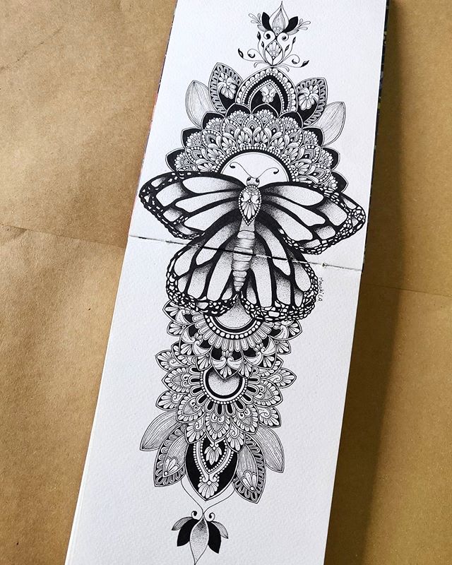 抽象曼陀罗艺术与可爱动物的创意结合:繁复精美,附绘画基础图案