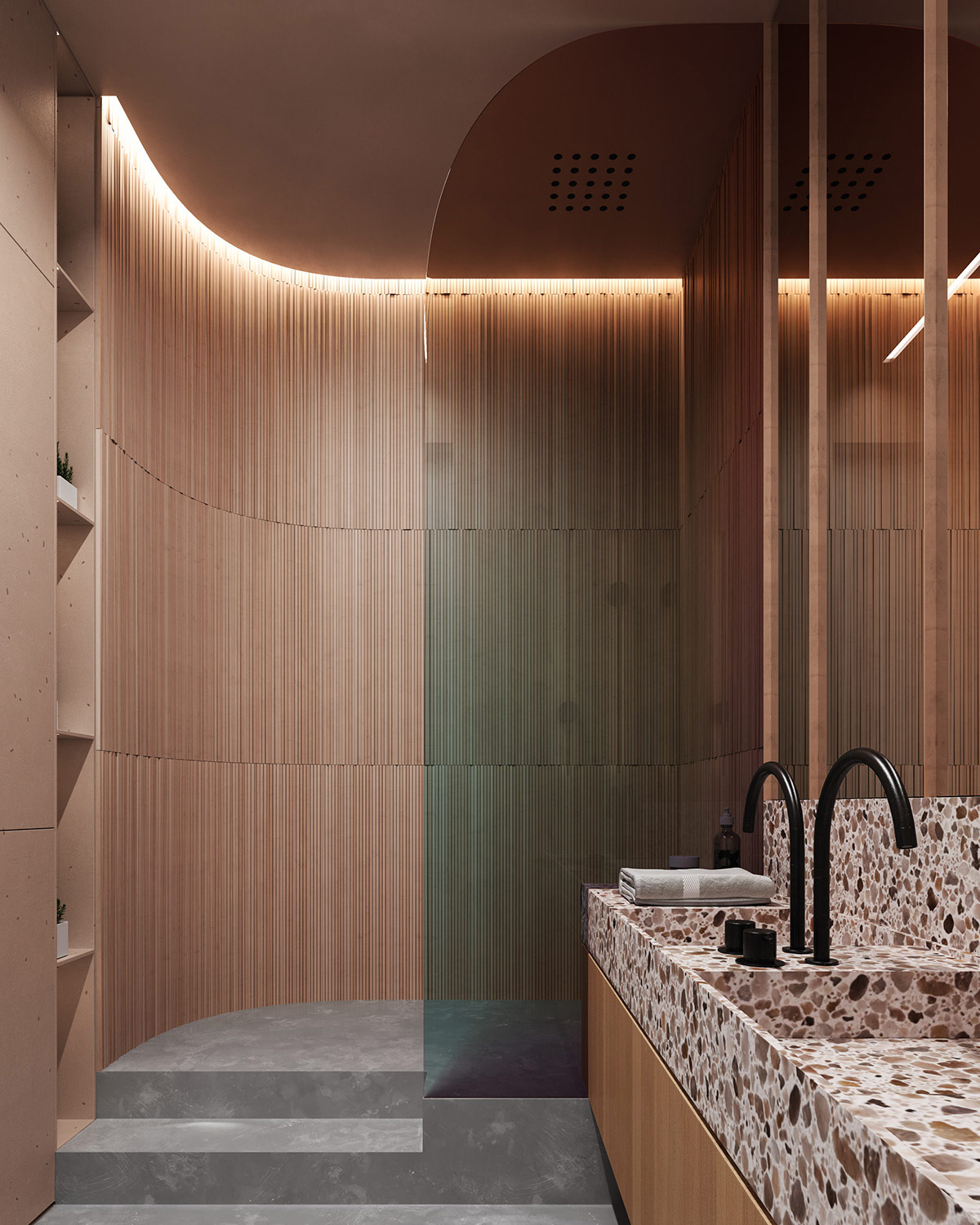 色彩质感强的室内设计,色彩主义室内设计