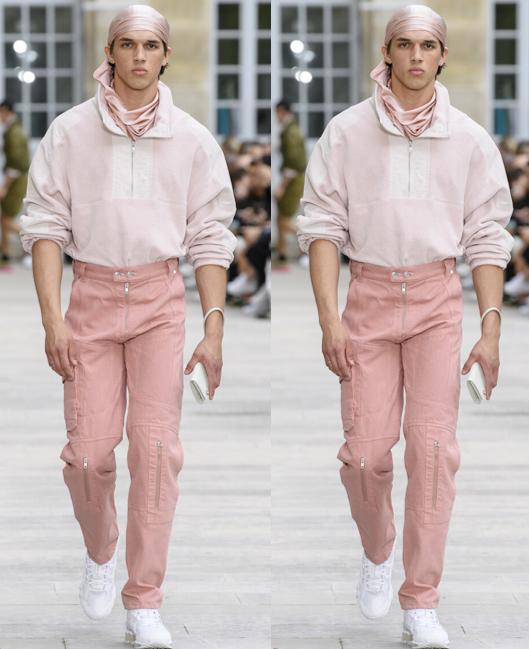 粉色和什么颜色搭配好看男,粉色搭配什么颜色好看男生