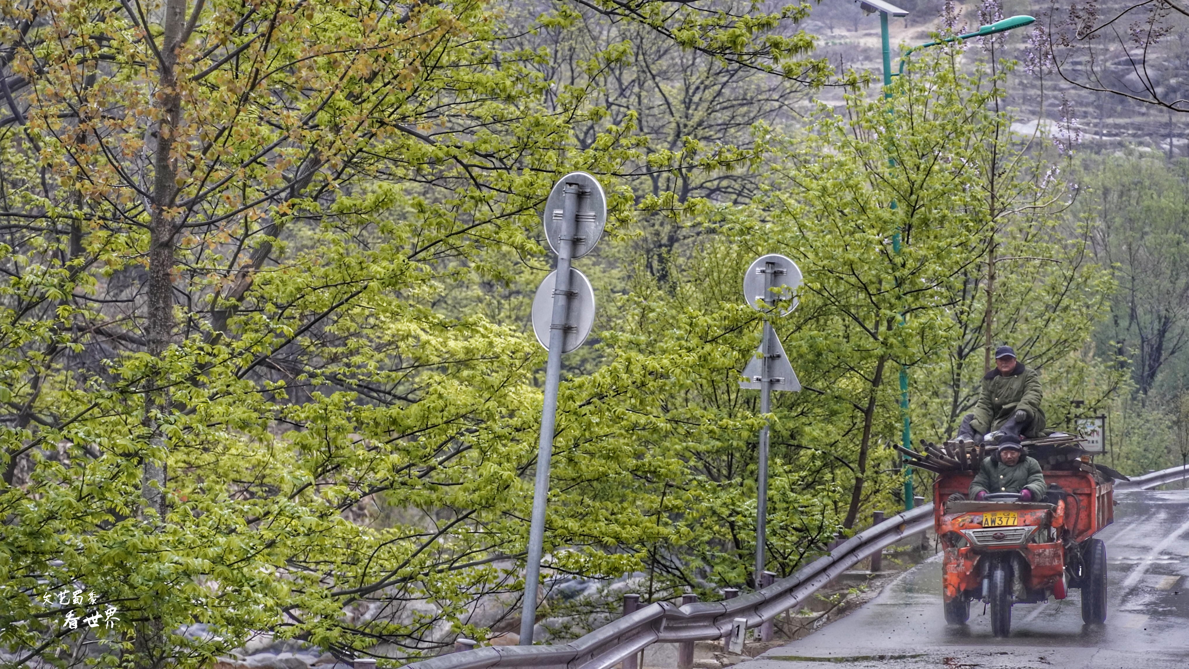 因《舌尖上的中国》而为人所知，刚刚的四月飞雪又让它美成了仙境