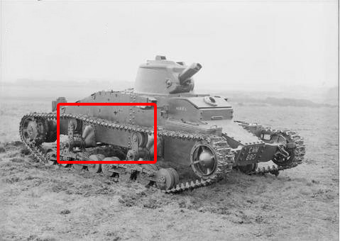 玛蒂尔达坦克介绍,英国玛蒂尔达坦克内部视角