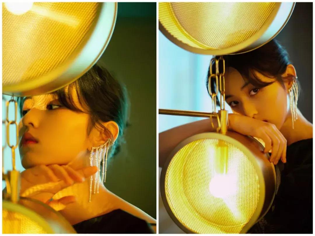 刘亦菲耳环搭配图片,刘亦菲脸小吗