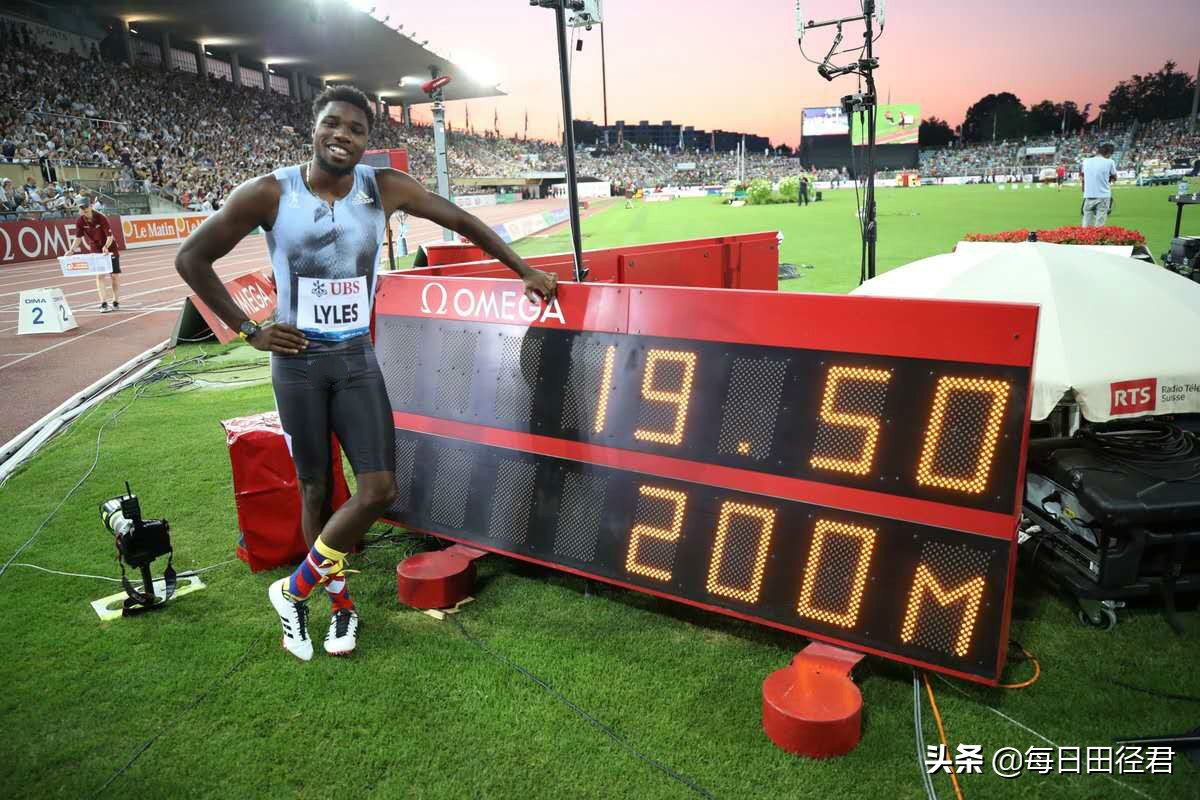博尔特200米vs谢震业,博尔特200米破19秒30现场解说