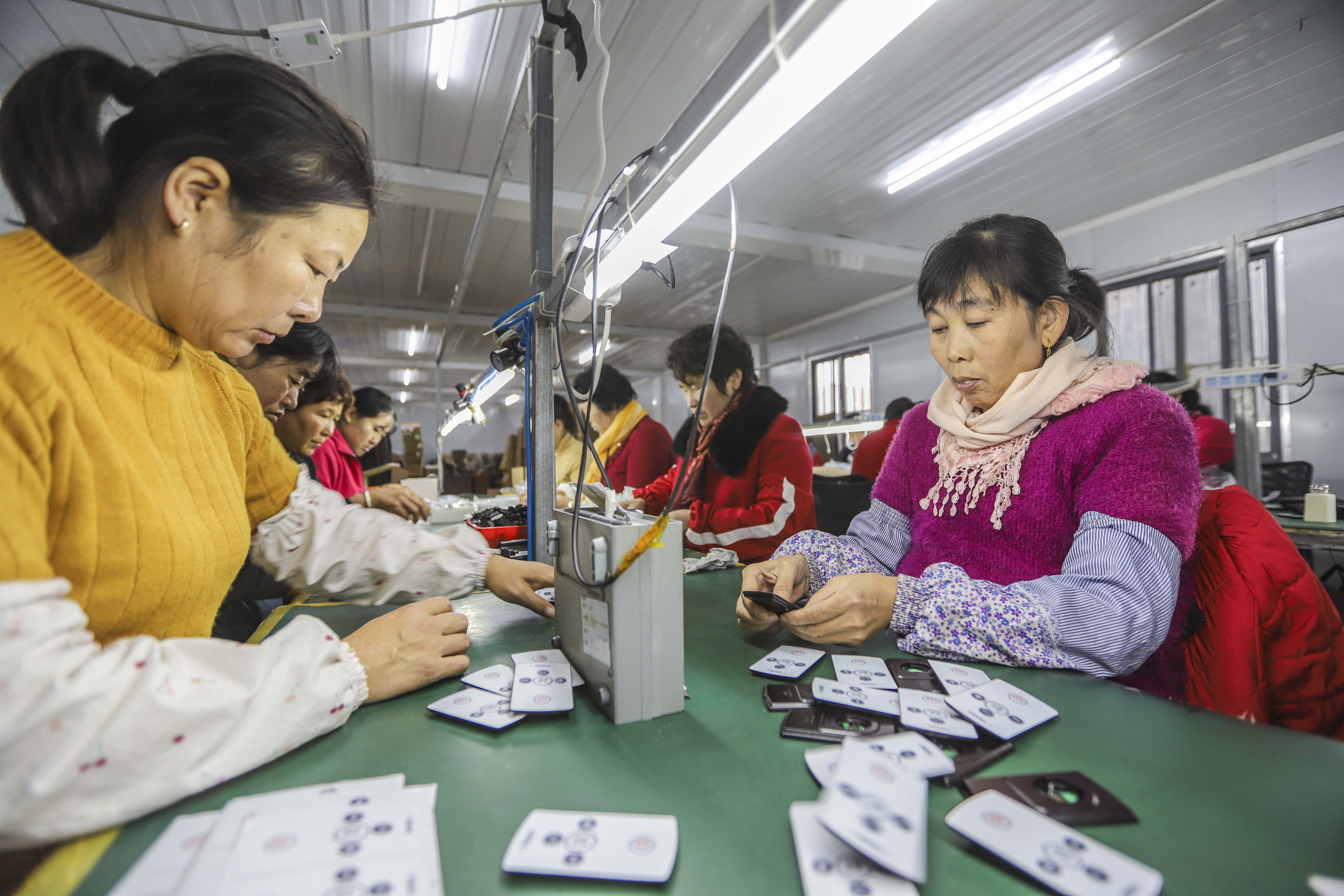 乡村惠民工厂初冬如花绽放,青岛“瑞联合”进荒庄村办厂造福乡梓