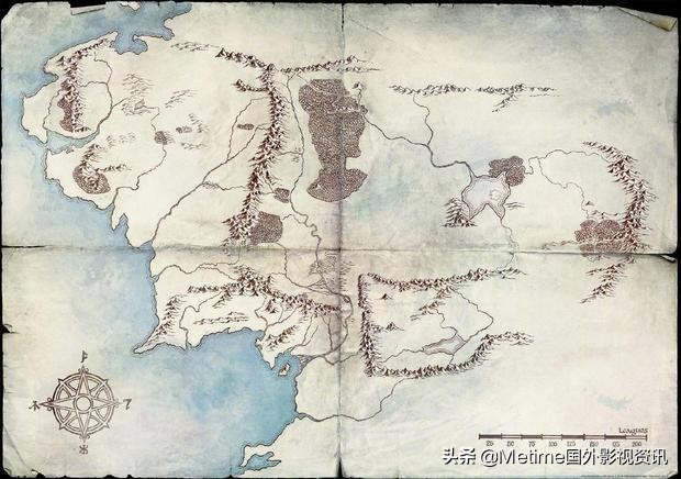指环王亚马逊,指环王中土世界地图讲解