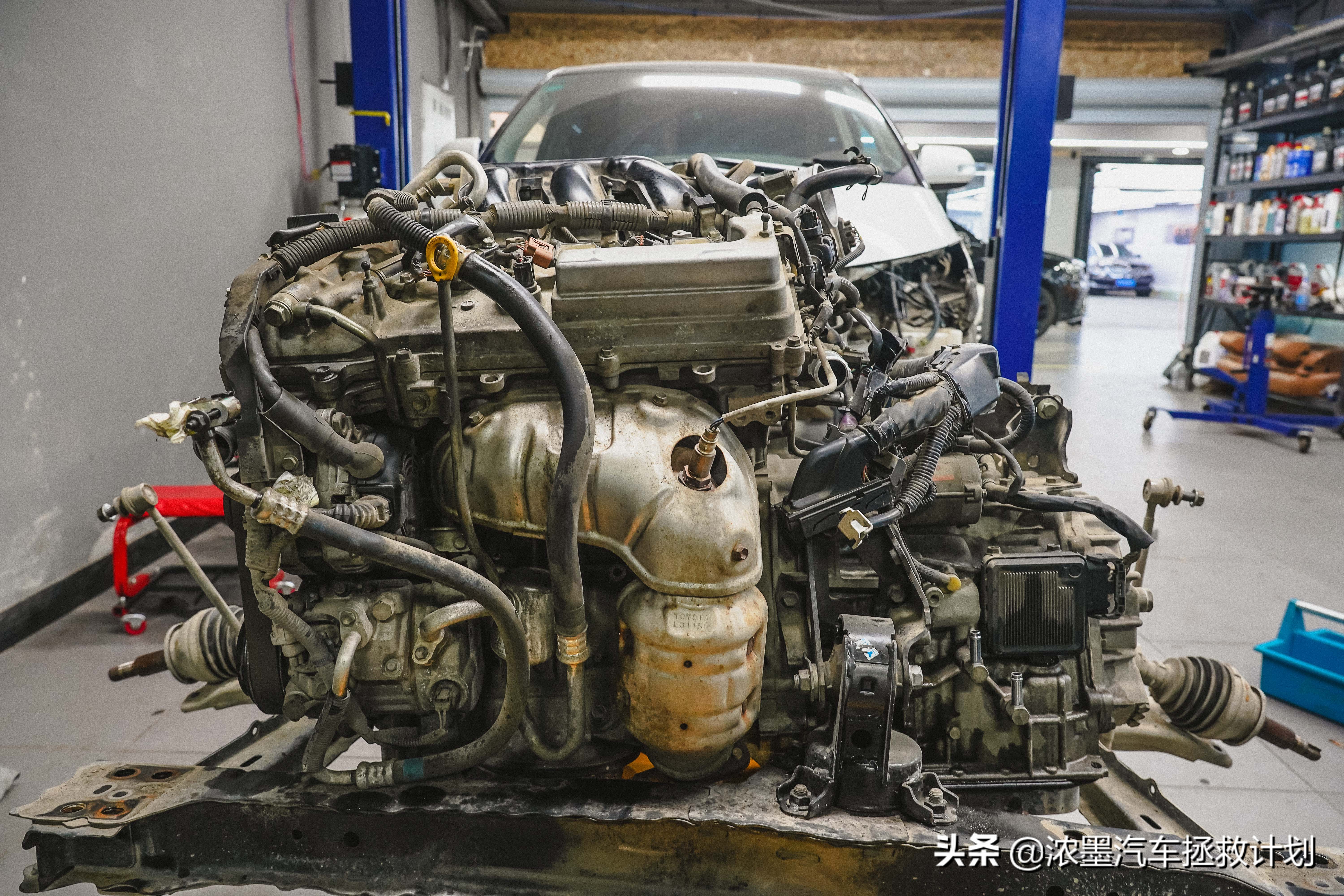 周到车管家,经典老车丰田普瑞维亚翻新整备