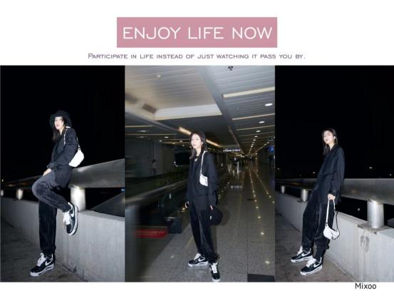 冬季穿一身白超时髦，和周雨彤学习白色服饰搭配，清纯又显白