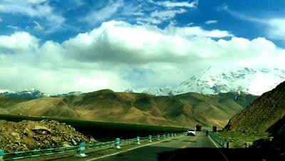 318国道最险的道路,318国道最危险路线实拍