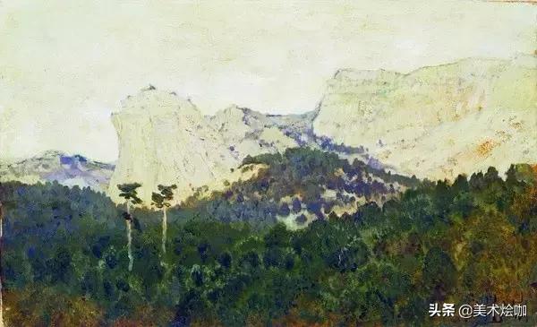 俄国画家列维坦的风景画,俄国画家伊萨克列维坦