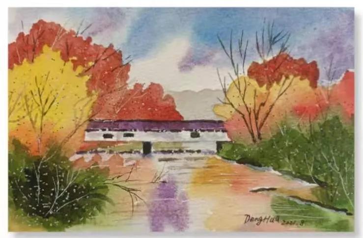 画吧画友作品欣赏,幸福原创画作品