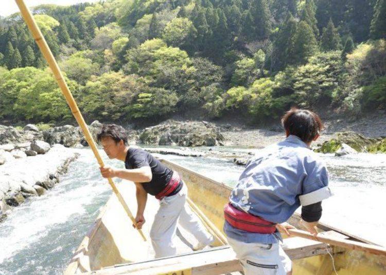 京都保津川,日本京都游船