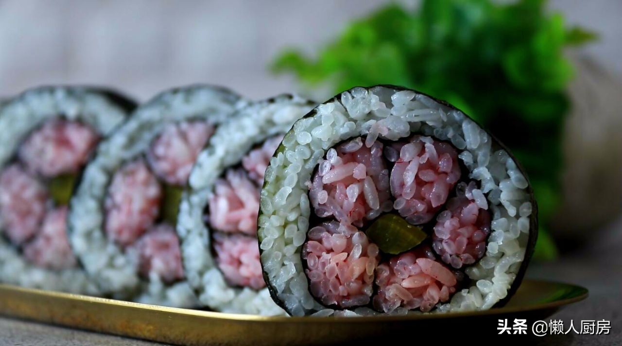 寿司的花样卷法,寿司基本卷花样