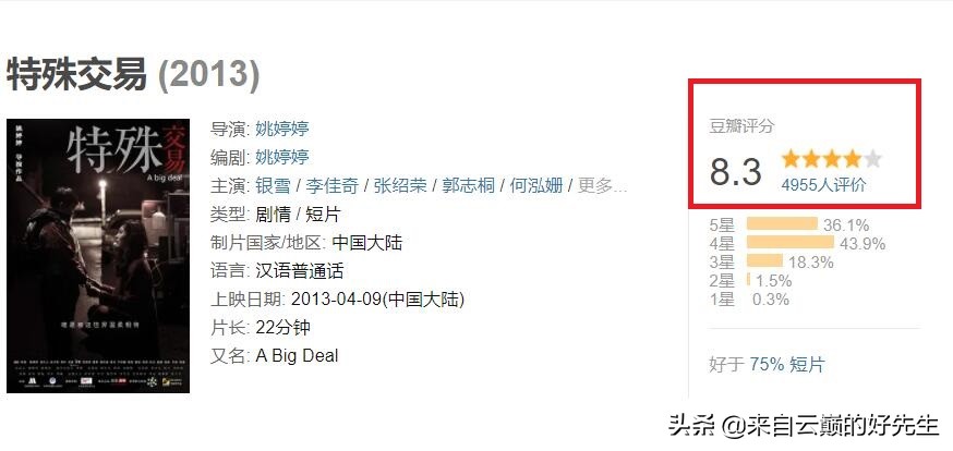 2013年的微电影《特殊交易》，故事虽短却暖人心田，你还记得吗？