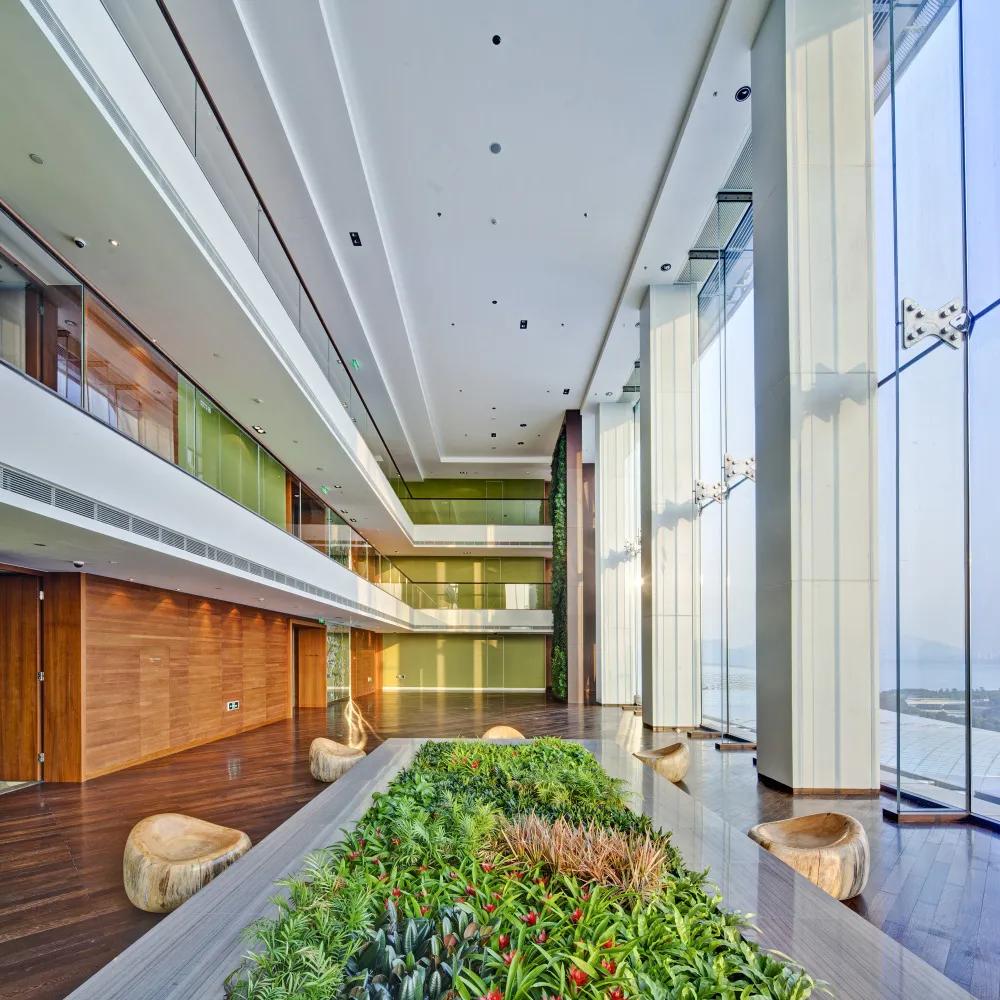 杭州木棉花酒店概念设计,深圳湾木棉花酒店前台