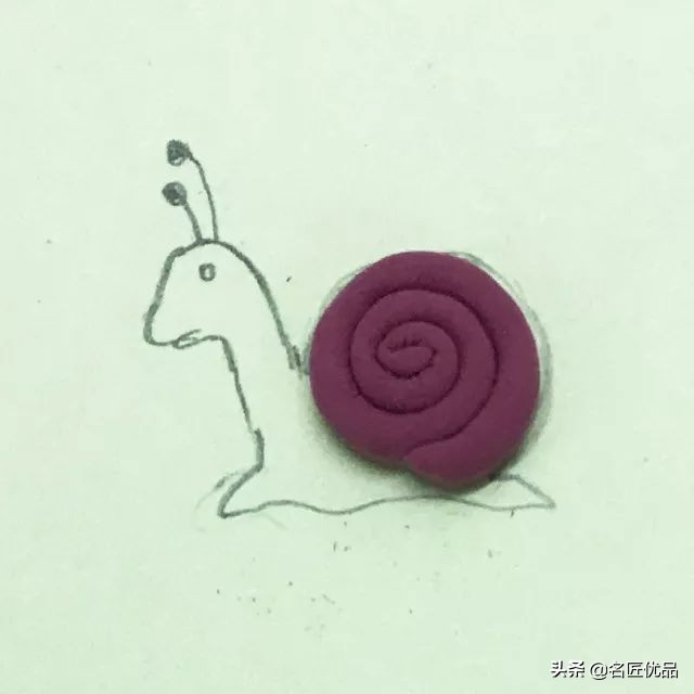 亲子手工制作幼儿园蜗牛,亲子创意手工大全蜗牛
