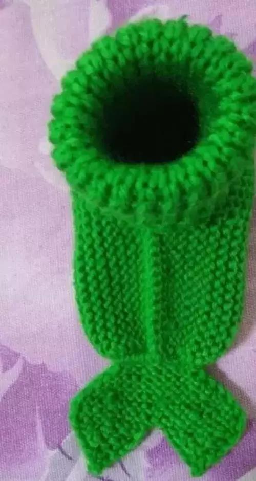 织42-43码毛线鞋全部视频教程,超萌春秋宝宝毛线鞋