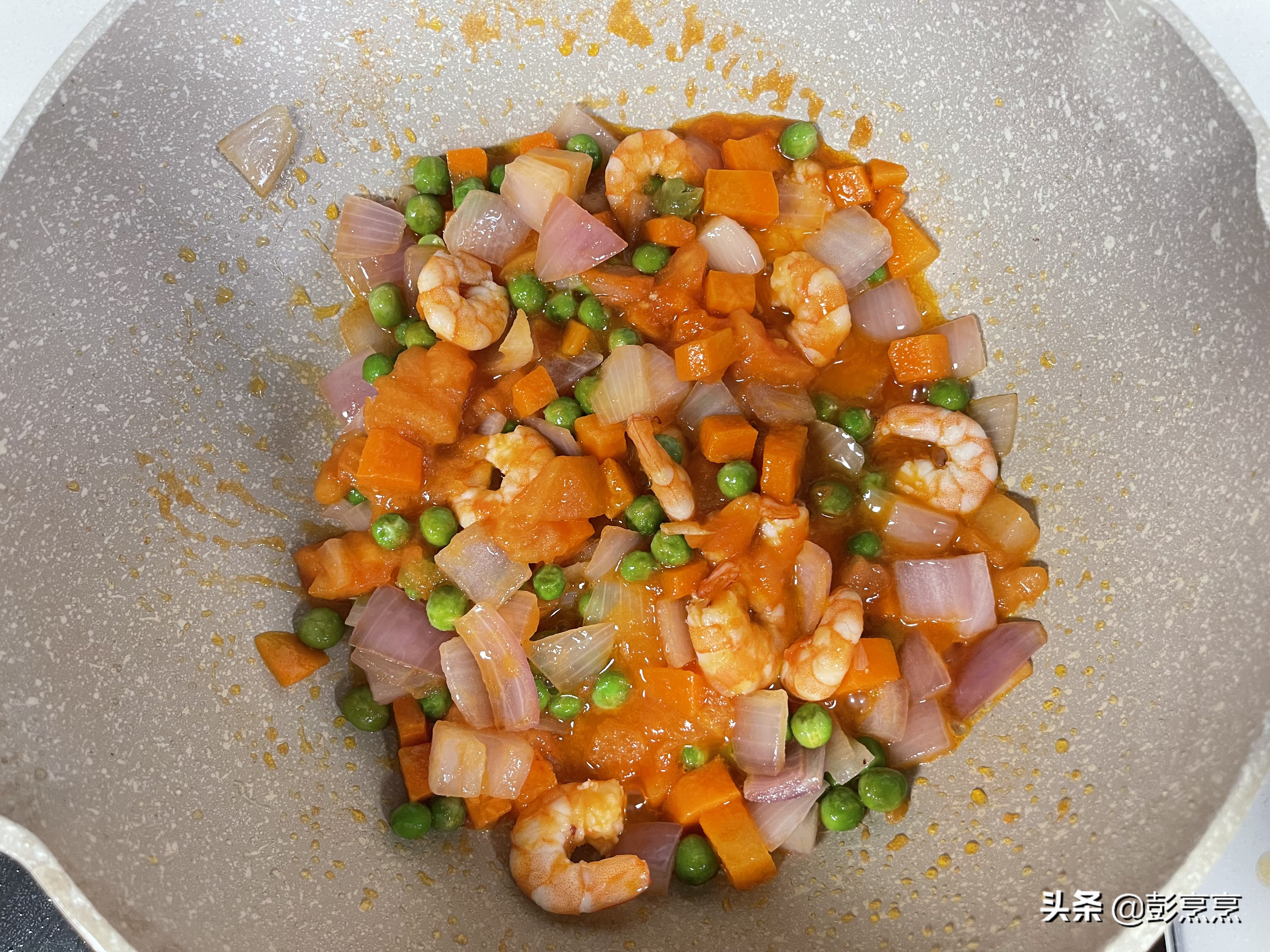 家庭版海鲜芝士焗饭,盘点国庆宅在家自制美食