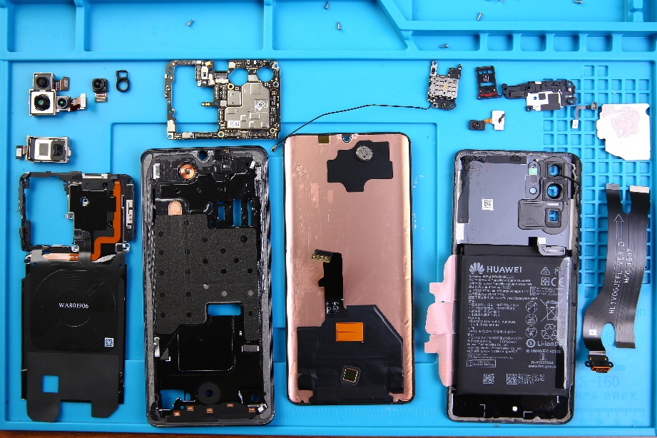 旗舰机拆机对比三星,国产机和三星拆机