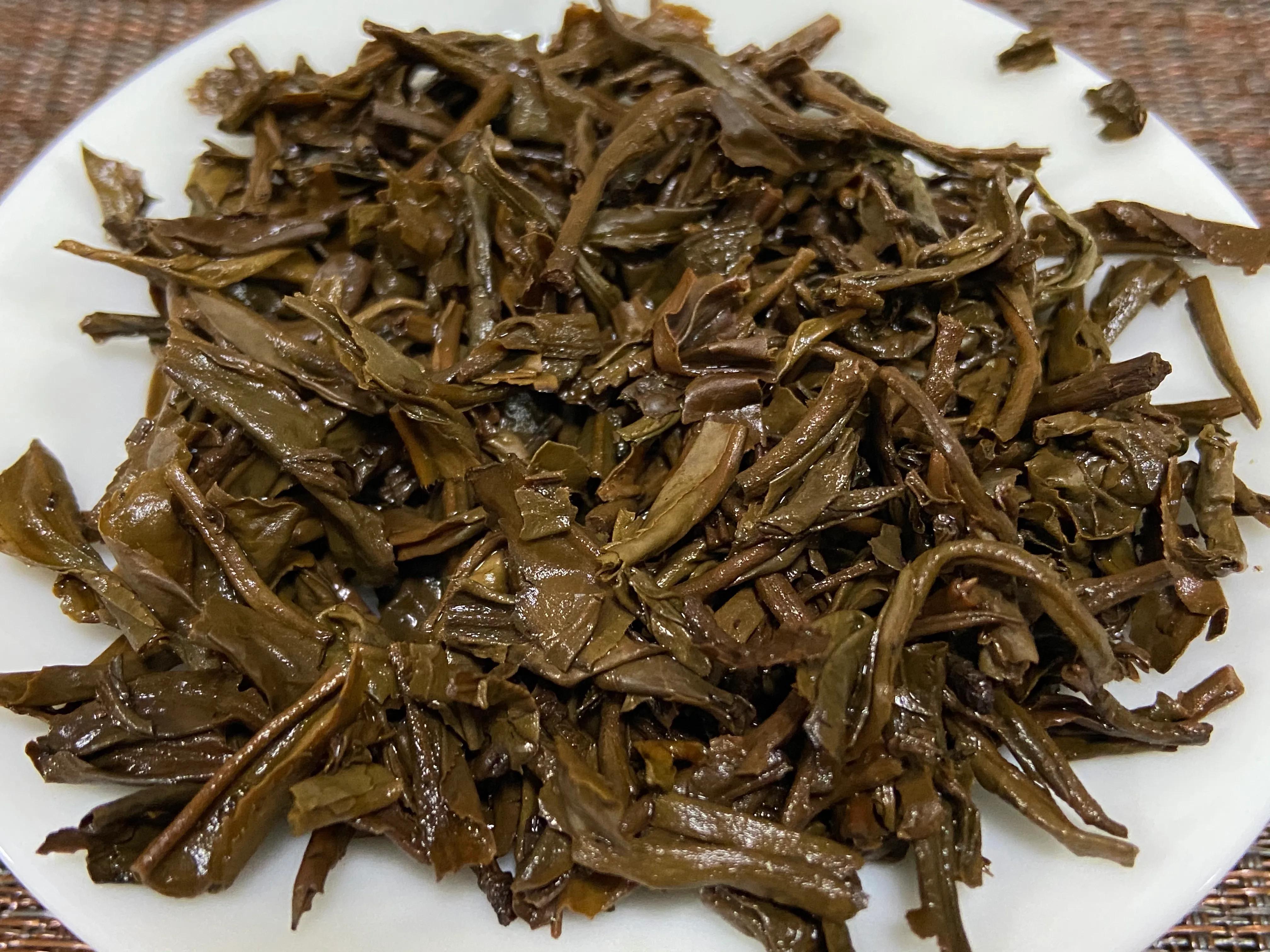 勐库戎氏07年特级普洱熟茶,2007年勐库特级青饼普洱生茶400克