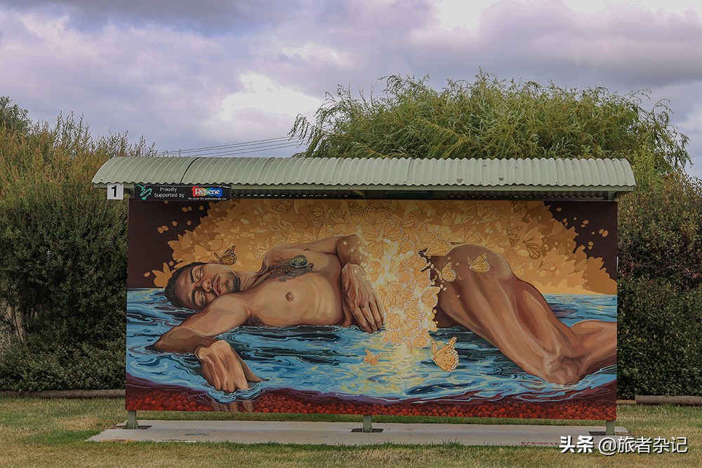 谢菲尔德壁画小镇图片,塔斯马尼亚壁画小镇谢菲尔德小镇