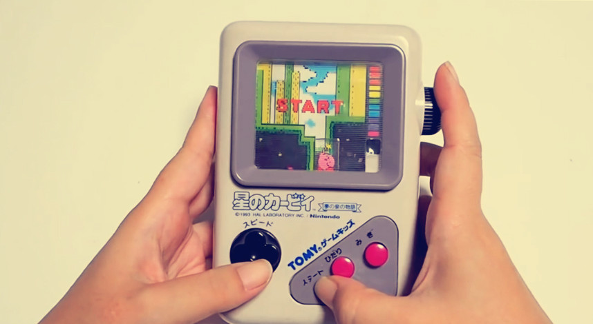 tomy限定游戏机,tomy掌机星之卡比