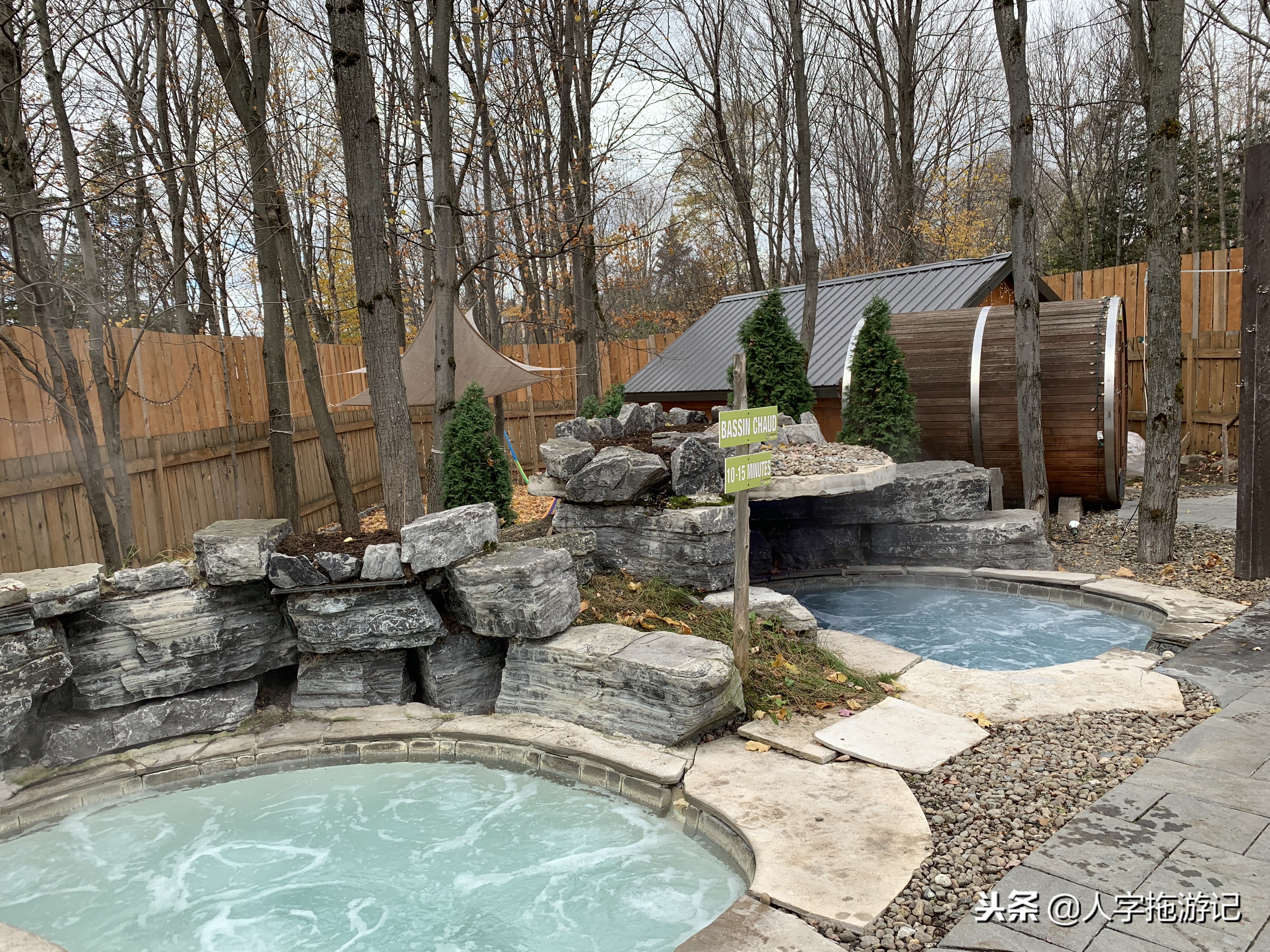 冬日极客，加拿大Wendake穿着狼爪去狼族