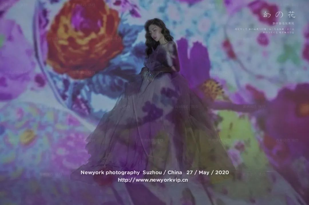 《幻の花》圆你一个梦幻的婚纱照梦