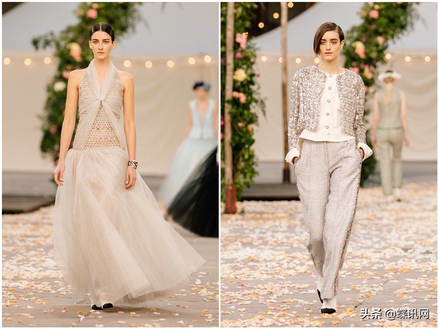 香奈儿高定新娘造型,香奈儿2019春夏高定婚纱