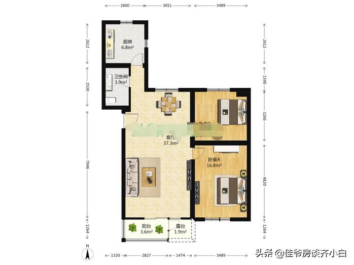 北京五环内50平小户型,北京350万全款买两居选哪合适