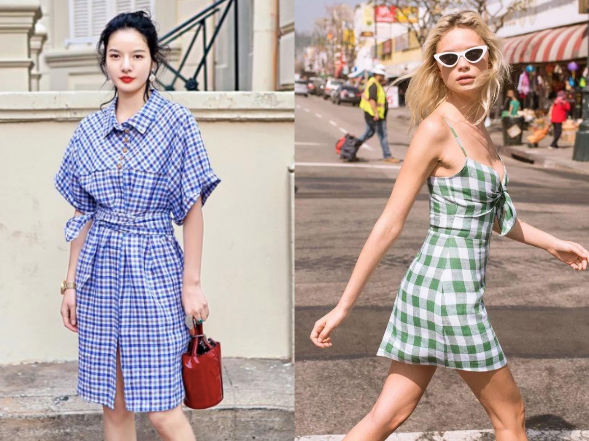 细高跟鞋搭配连衣裙,连衣裙高跟鞋优雅有女人味